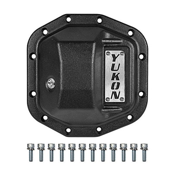 Yukon Gear & Axle, Hardcore Nodular Iron Cover, for 18-23 Jeep Wrangler JL Dana 35 Rear Yukon Gear & Axle, Hardcore Nodular Iron Cover, for 18-23 Jeep Wrangler JL Dana 35 Rear