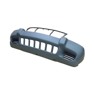 Crown Automotive, Front Bumper Fascia in Gray, for 99-01 Jeep Grand Cherokee WJ Laredo without Fog Lights Crown Automotive, Front Bumper Fascia in Gray, for 99-01 Jeep Grand Cherokee WJ Laredo without Fog Lights