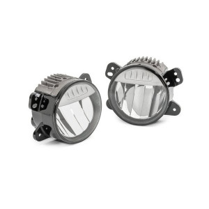 LED Fog Lamps, Rubicon, Sahara or Overland (Painted Bumper) LED Fog Lamps, Rubicon, Sahara or Overland (Painted Bumper)