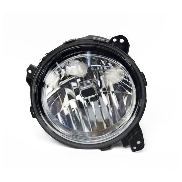 OMIX, Halogen Head Lamp, for Driver Side on 18-23 Jeep Wrangler JL and Gladiator JT
