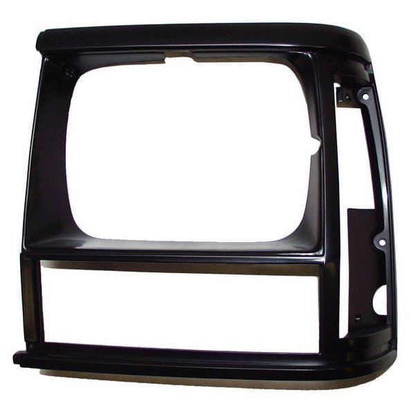 Headlamp Bezel, Driver Side Black