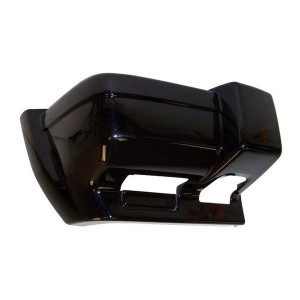 Crown Automotive, Gloss Black Front Bumper End Cap, for Passenger Side on 97-01 Jeep Cherokee XJ