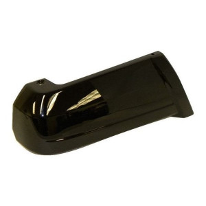 Crown Automotive, Gloss Black Rear Bumper End Cap, for Passenger Side on 97-01 Jeep Cherokee XJ