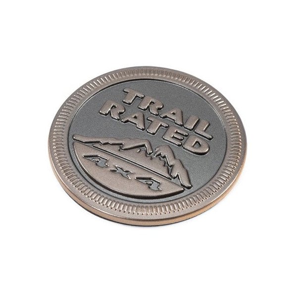 Mopar, Trail Rated Badge in Bronze, for 07-18 Jeep Wrangler JK Mopar, Trail Rated Badge in Bronze, for 07-18 Jeep Wrangler JK