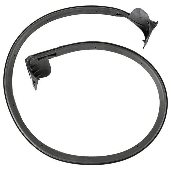 OMIX, Rear Driver Side Half Door Seal, for 07-18 Jeep Wrangler Unlimited JK 4 Door