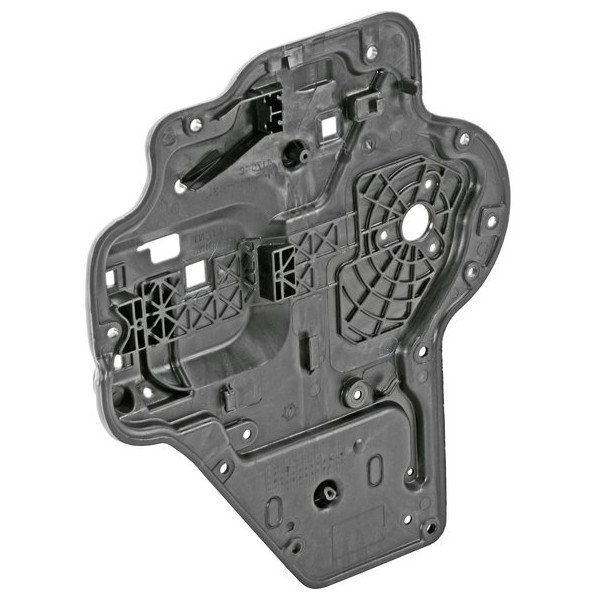 Mopar, Passenger Side Rear Door Carrier Panel with Manual Windows, for 07-10 Jeep Wrangler Unlimited JK Mopar, Passenger Side Rear Door Carrier Panel with Manual Windows, for 07-10 Jeep Wrangler Unlimited JK