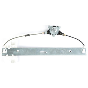 OMIX, Passenger Side Rear Door Manual Regulator, for 07-18 Jeep Wrangler Unlimited JK 4 Door