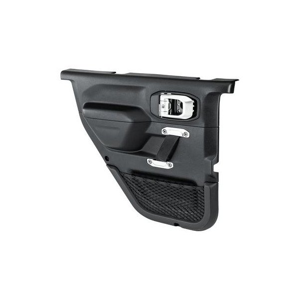 Mopar, Rear Half Door Interior Panel, Driver Side, for Driver Side on 18-23 Jeep Wrangler JL and Gladiator JT Mopar, Rear Half Door Interior Panel, Driver Side, for Driver Side on 18-23 Jeep Wrangler JL and Gladiator JT