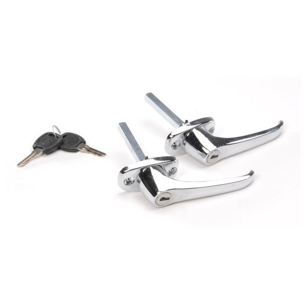 OMIX, Door Handle Set in Chrome, for 76-81 CJ-7