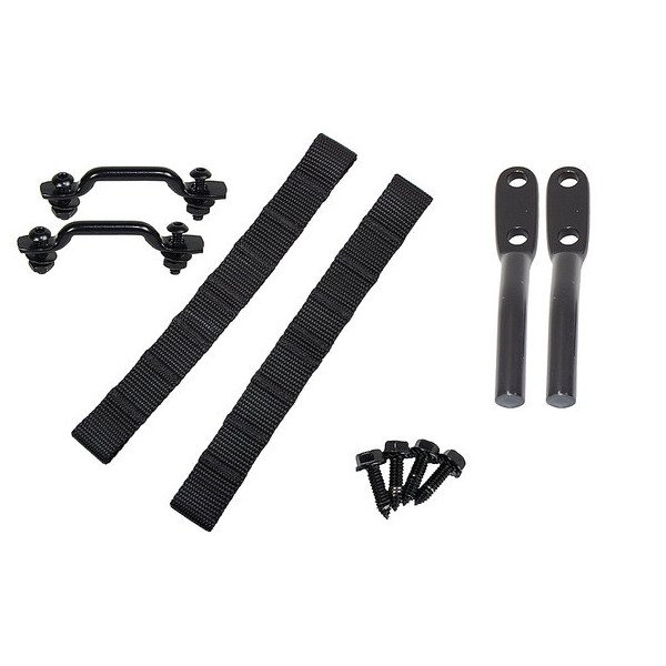 Door Strap Kit, Powdercoated Black