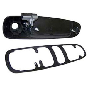 Crown Automotive, Driver Side Front Outer Door Handle, for 99-01 Jeep Grand Cherokee WJ Limited with Keyhole