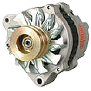 Powermaster, 100 / 70 Amp Alternator in Natural Finish, for 66-75 Jeep CJ-5 & CJ-6