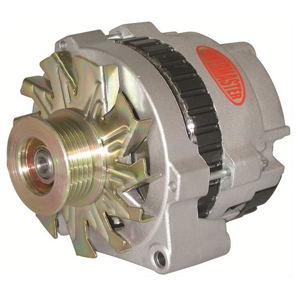 Powermaster, 140 Amp Alternator in Natural Finish, for 87-90 Jeep Cherokee XJ with 4.0L Powermaster, 140 Amp Alternator in Natural Finish, for 87-90 Jeep Cherokee XJ with 4.0L
