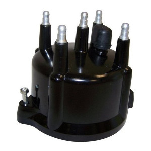 Crown Automotive, Distributor Cap, for 91-02 Jeep Wrangler YJ, Wrangler TJ & Cherokee XJ with 2.5L 4 Cylinder Engine