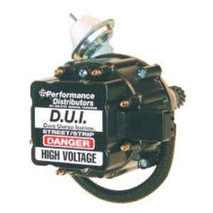 Performance Distributors, DUI Distributor in Black, for 66-70 Jeep CJ-5 & CJ-6 with Buick 225c.i. V6 Engine