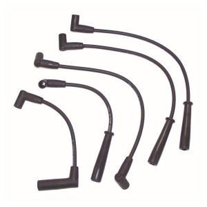 Crown Automotive, Spark Plug Wire Set, for 91-00 Jeep Wrangler YJ, TJ, Cherokee XJ & Comanche MJ with 2.5L 4 Cylinder Engine Crown Automotive, Spark Plug Wire Set, for 91-00 Jeep Wrangler YJ, TJ, Cherokee XJ & Comanche MJ with 2.5L 4 Cylinder Engine