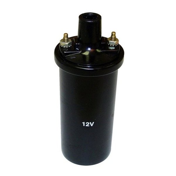 OMIX, Ignition Coil, for 63-71 Jeep CJ Series with 4 Cylinder Engine & 12 Volt Electrical System