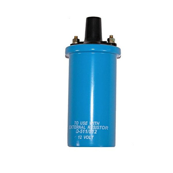 OMIX, Ignition Coil, for 72-74 Jeep CJ Series with 5.0L 304c.i. 8 Cylinder Engine