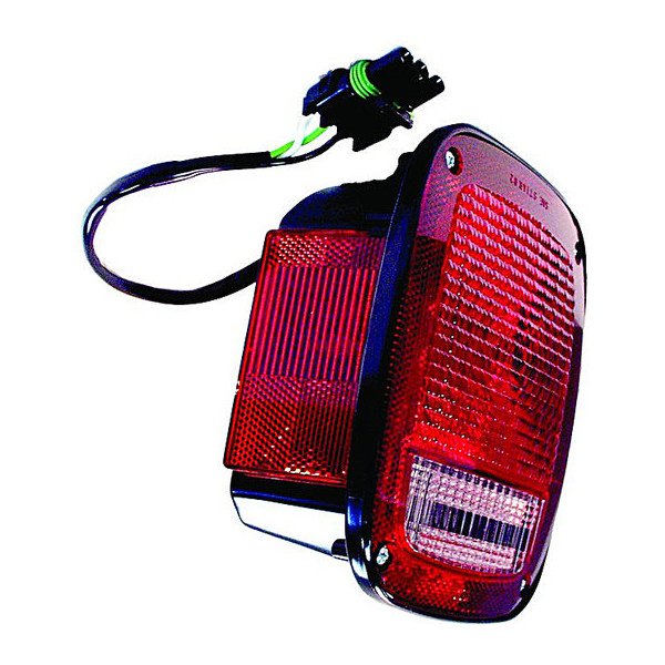 Crown Automotive, Passenger Side Tail Light, for 87-90 Jeep Wrangler YJ