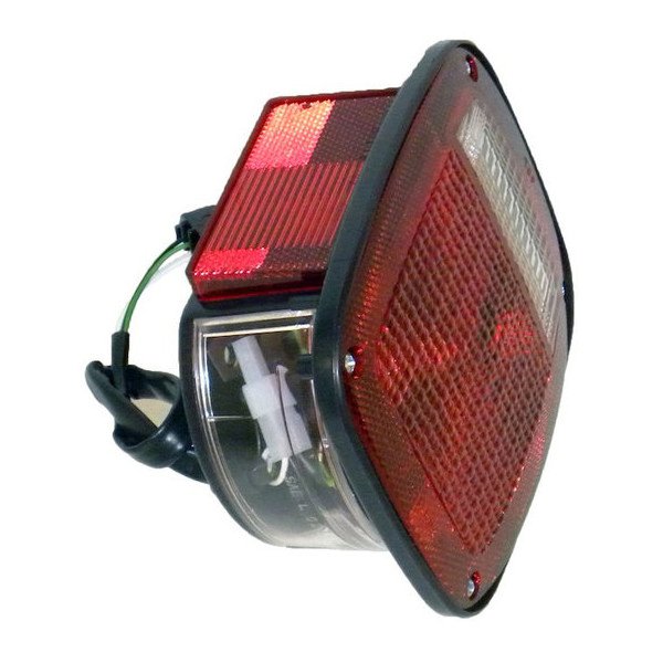 Crown Automotive, Driver Side Tail Light, for 87-90 Jeep Wrangler YJ