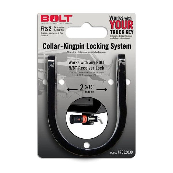 BOLT, Collar Kingpin Locking System, Universal