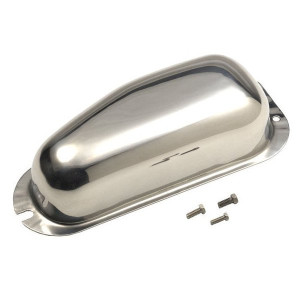 Kentrol, Stainless Steel Wiper Motor Cover, Polished, for 68-75 Jeep CJ5