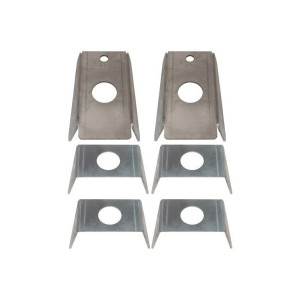 Rust Buster, Frame to Body Mount Brackets, for 87-95 Jeep Wrangler YJ