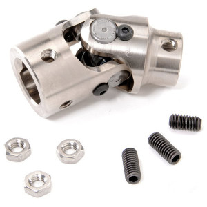 Flaming River Industries, Universal Billet Steering Shaft Joint 1"-48 Spline, Universal