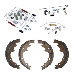 OMIX, Rear Brake Shoe Service Kit, for 00-06 Jeep Wrangler TJ