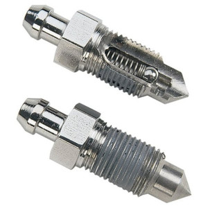 Speed Bleeder, Brake Bleeders in Stainless Steel, for 72-07 Jeep CJ, SJ, Grand Cherokee ZJ, Liberty KJ, Wrangler YJ, TJ & Unlimited Speed Bleeder, Brake Bleeders in Stainless Steel, for 72-07 Jeep CJ, SJ, Grand Cherokee ZJ, Liberty KJ, Wrangler YJ, TJ & Unlimited