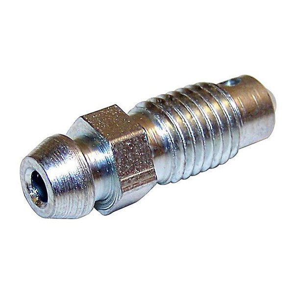 Crown Automotive, Drum Brake Bleeder Screw, for 87-06 Jeep Wrangler YJ, TJ & Unlimited; 87-01 Cherokee XJ & Comanche MJ and 93-96 Grand Cherokee ZJ Crown Automotive, Drum Brake Bleeder Screw, for 87-06 Jeep Wrangler YJ, TJ & Unlimited; 87-01 Cherokee XJ & Comanche MJ and 93-96 Grand Cherokee ZJ