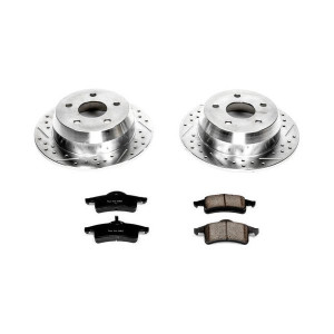 Power Stop, Rear Z23 Evolution Sport Performance 1-Click Brake Kit, for 99-04 Jeep Grand Cherokee WJ