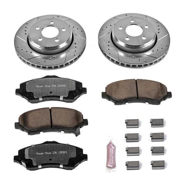 Power Stop, Front Z36 Extreme Performance Truck & Tow Brake Kit, for 08-12 Jeep Liberty KK Power Stop, Front Z36 Extreme Performance Truck & Tow Brake Kit, for 08-12 Jeep Liberty KK