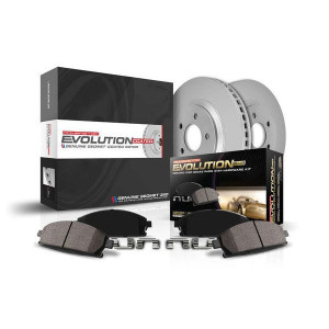 Power Stop, Rear Z17 Evolution Geomet Coated Brake Kit, for 93-98 Jeep Grand Cherokee ZJ