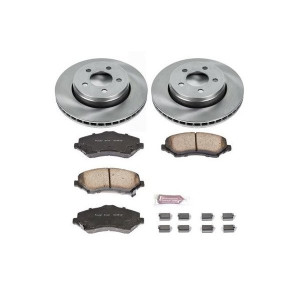 Power Stop, Front Z16 Autospecialty Daily Driver OE Brake Kit, for 08-12 Jeep Liberty KK