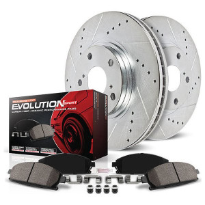 Power Stop, Rear Z23 Evolution Sport Upgrade Brake Kit, for 18-23 Jeep Wrangler JL Sahara & Rubicon