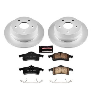 Power Stop, Rear Z17 Evolution Geomet Coated Brake Kit, for 90-04 Jeep Grand Cherokee WJ