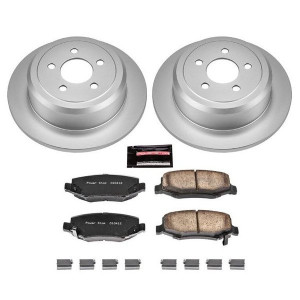 Power Stop, Rear Z17 Evolution Geomet Coated Brake Kit, for 08-12 Jeep Liberty KK