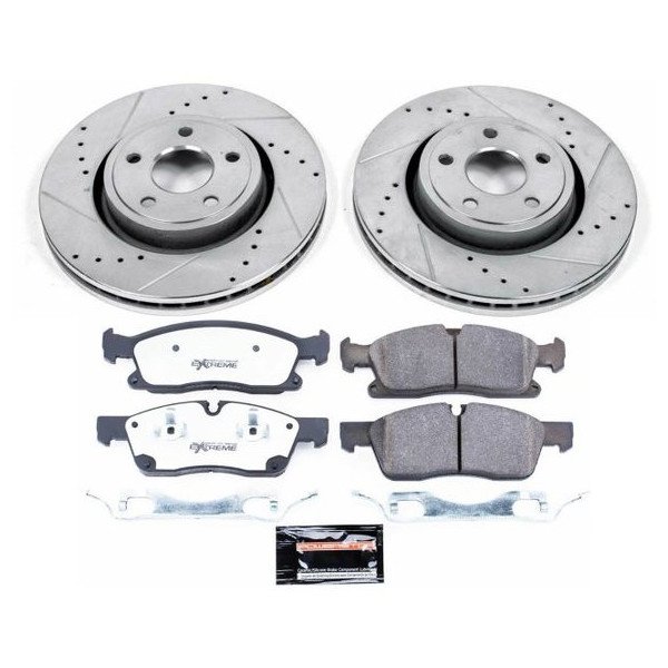 Power Stop, Front Z36 Extreme Performance Truck & Tow Brake Kit, for 13-15 Jeep Grand Cherokee WK