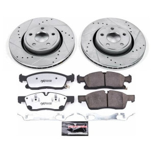 Power Stop, Front Z36 Extreme Performance Truck & Tow Brake Kit, for 16-18 Jeep Grand Cherokee WK