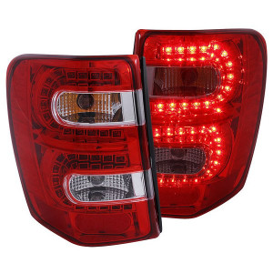 Anzo USA, LED Tail Lights, in Clear for 99-04 Jeep Grand Cherokee WJ
