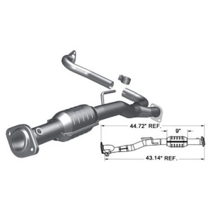 Magnaflow, OE Grade Rear Catalytic Converter, for 02-03 Jeep Liberty KJ with 3.7L Magnaflow, OE Grade Rear Catalytic Converter, for 02-03 Jeep Liberty KJ with 3.7L