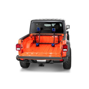 Heininger Automotive, Advantage SportsRack BedRack Elite 2-Bike Rack, for 20-23 Jeep Gladiator JT & Smaller Pickup Truck Applications