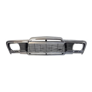 Crown Automotive, Chrome Grille, for 79-85 Jeep Grand Wagoneer SJ and 79-80 J-10 & J-20 Crown Automotive, Chrome Grille, for 79-85 Jeep Grand Wagoneer SJ and 79-80 J-10 & J-20