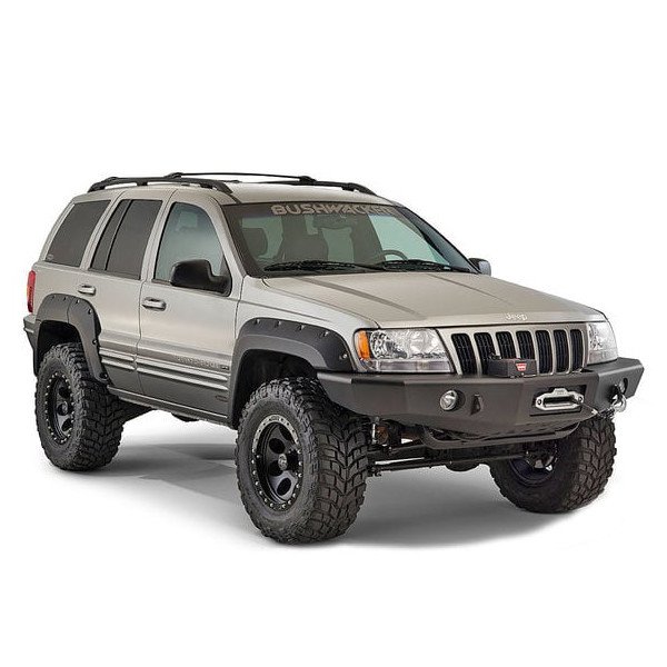 Bushwacker, Cut-Out Fender Flares, for 99-04 Jeep Grand Cherokee WJ