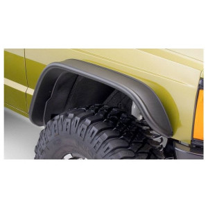 Bushwacker, Front Flat Style Flares, for 84-01 Jeep Cherokee XJ Bushwacker, Front Flat Style Flares, for 84-01 Jeep Cherokee XJ