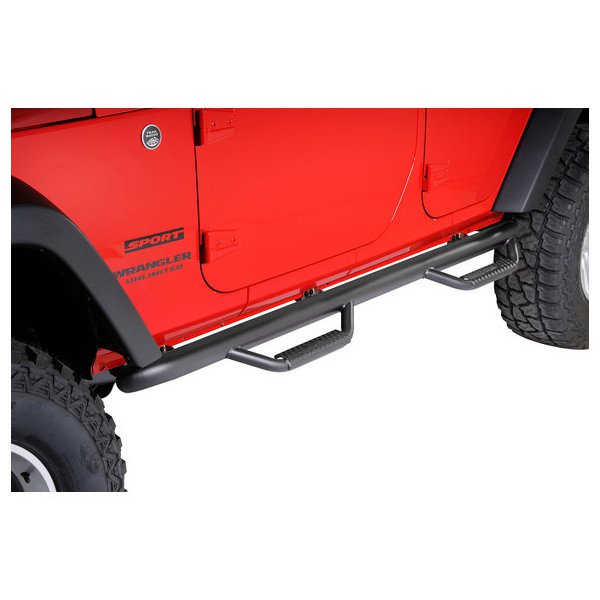 N-FAB, Nerf-Steps, for 07-18 Jeep Wrangler Unlimited JK 4 Door