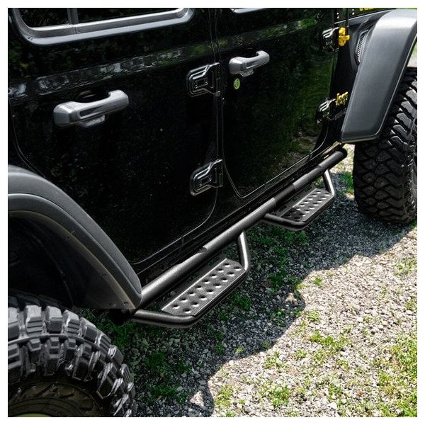 N-FAB, 2" Nerf Steps RS, for 07-18 Jeep Wrangler JK 4-Door N-FAB, 2" Nerf Steps RS, for 07-18 Jeep Wrangler JK 4-Door