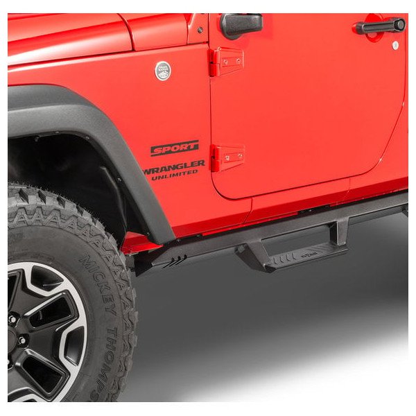 N-FAB, EpYx Side Steps, for 07-18 Jeep Wrangler JK 2-Door