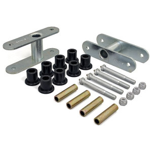 Daystar, 1" Greasable Super Shackles, for 84-01 Jeep Cherokee XJ